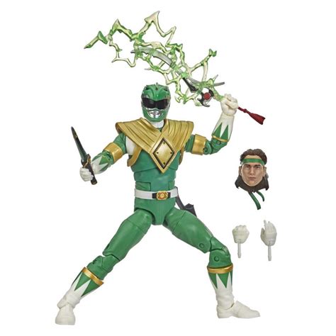 Power Rangers Lightning Collection Mighty Morphin Green Ranger 6-Inch ...