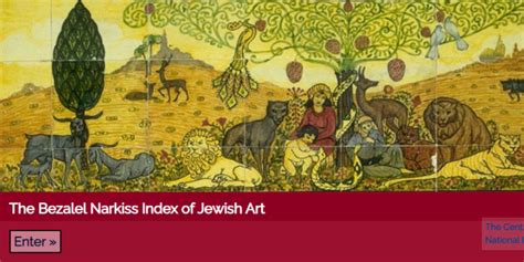 The Bezalel Narkiss Index of Jewish Art, Center for Jewish Art, Hebrew University of Jerusalem ...