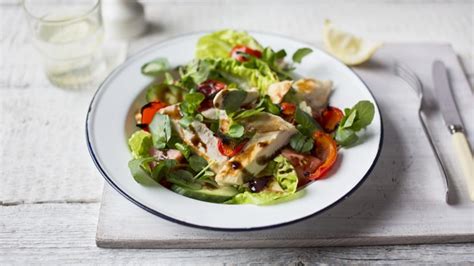 Warm chicken salad recipe - BBC Food