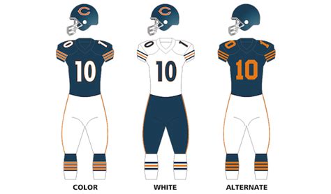 Chicago Bears Uniforms - Dear Sports Fan