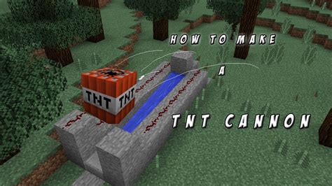 Minecraft Tnt Cannon Schematics