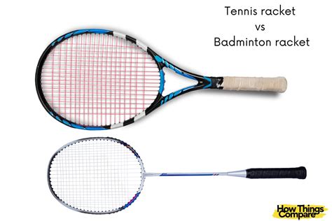 Tennis Racket vs Badminton Racket: What Are The Differences ...