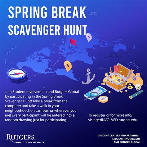 Spring Break Scavenger Hunt | Rutgers