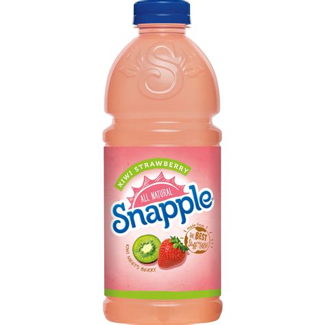 Snapple Kiwi Strawberry Juice Drink, 32 Fl Oz Bottle, 1 Count - Walmart.com - Walmart.com