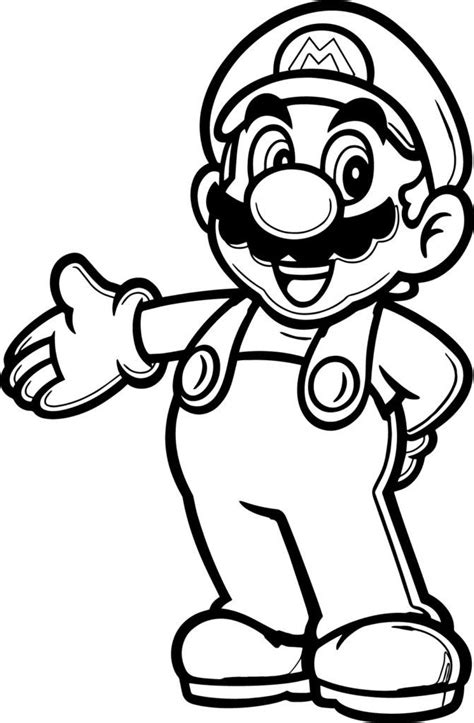 coloring.rocks | Super mario coloring pages, Mario coloring pages, Cartoon coloring pages