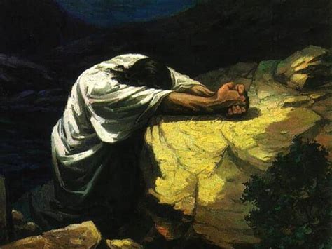 Christ In The Garden Of Gethsemane Painting at PaintingValley.com | Explore collection of Christ ...