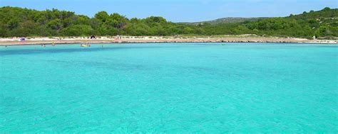 Sakarun sandy beach Dugi otok accommodation and apartments nearby | Direct-Croatia.com