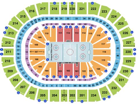 PPG Paints Arena Seating Chart & Maps - Pittsburgh