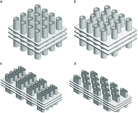 The configurations of finned round and flat tube heat exchanger ...