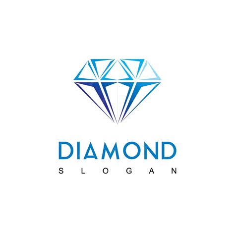 Premium Vector | Vector diamond logo