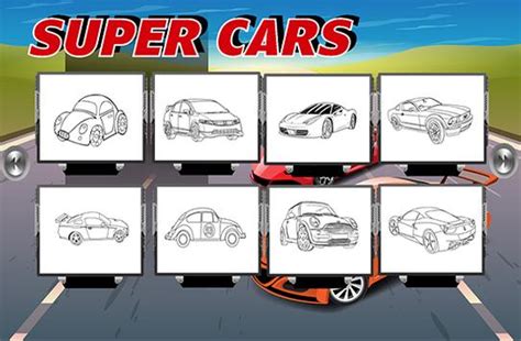 Drawing Cars Game for kids APK per Android Download