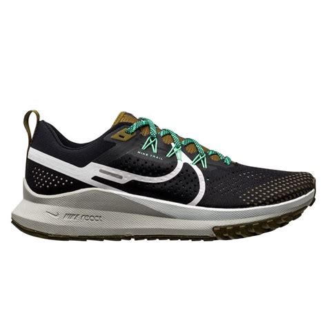 Nike Running Shoe React Pegasus Trail 4 - Black/White/Olive Flak