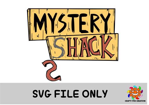 Gravity falls mystery shack SVG - Etsy España