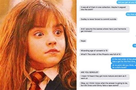 This Guy Accidentally Read NSFW Harry Potter Fan Fiction Instead Of The ...