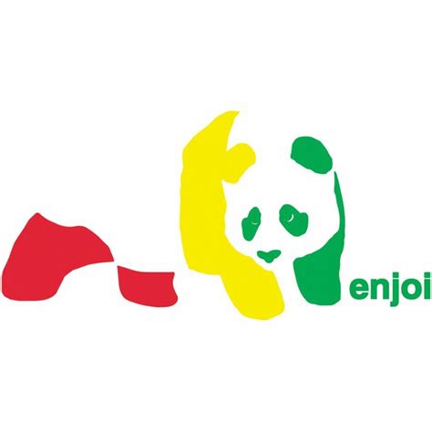 Enjoi Skateboards Enjoi Rasta Panda Skateboard Sticker - Enjoi ...