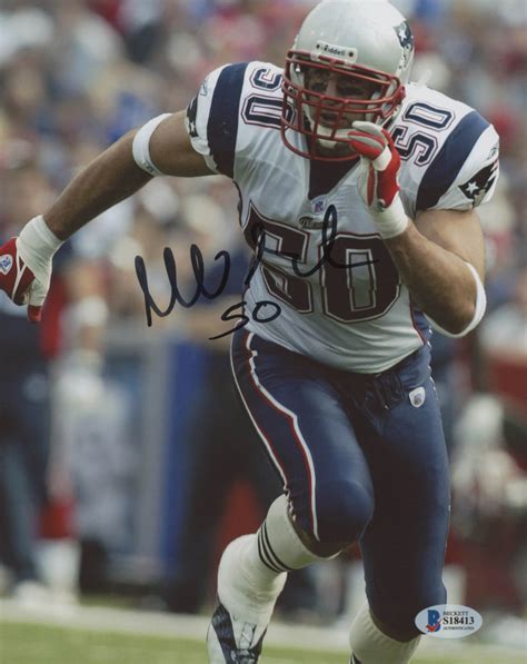 Mike Vrabel Signed Patriots 8x10 Photo (Beckett COA) | Pristine Auction