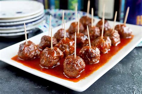 Best Italian Meatball Appetizer Recipe | Deporecipe.co