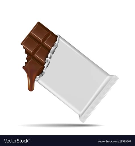 Chocolate bar Royalty Free Vector Image - VectorStock