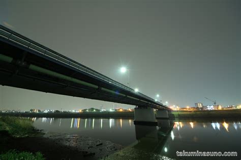 Gas Bridge from Tama River - 10 Hometowns for Each - takuminasuno.com