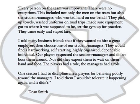 Dean Smith Quotes. QuotesGram