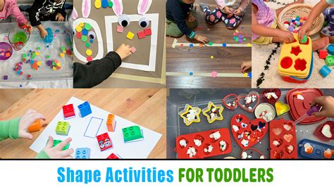 10 Awesome Shape Activities for Toddlers - Happy Toddler Playtime