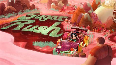 Vanellope's Candy Kart & Vanellope Racing w/ Candy Kart on Sugar Rush - YouTube