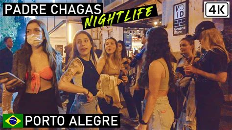 Porto Alegre Nightlife 🇧🇷 Padre Chagas street | Rio Grande do Sul, Brazil |【4K】2021 - YouTube