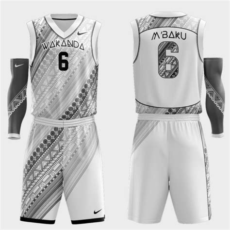 Wakanda Concept Basketball Uniforms | Basketball uniforms design, Best ...