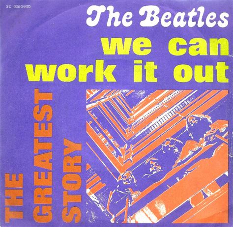 The Beatles - We Can Work It Out (1976, Vinyl) | Discogs