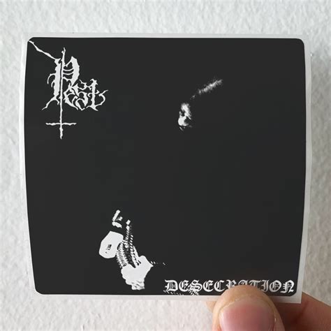 Pest Desecration Album Cover Sticker