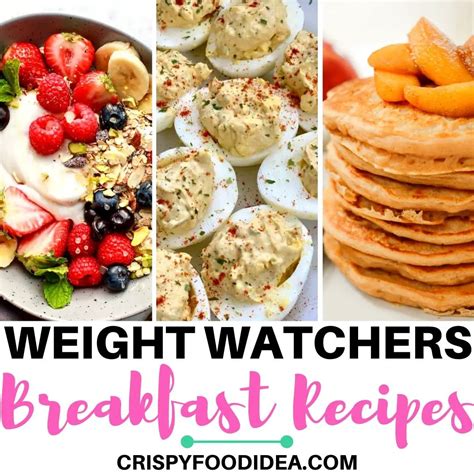 21 Healthy Weight Watchers Breakfast Recipes With Points That You'll Love