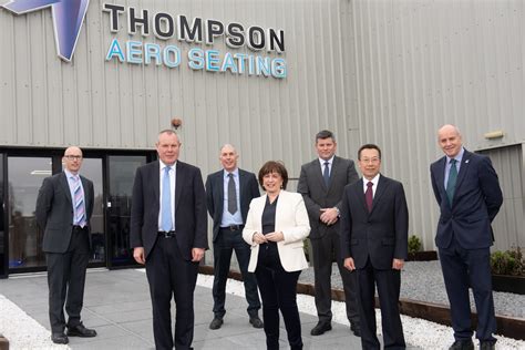 Thompson Aero Seating receives eminent guests - Thompson Aero