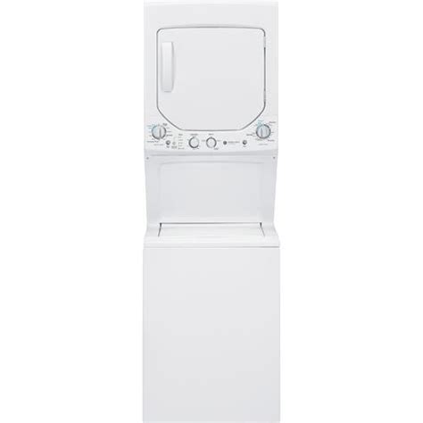 GE GUD24GSSJWW 24" Spacemaker® White Washer/Dryer Combination ...