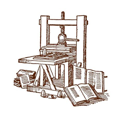 History of printing and typography by Gutenberg to modern computer systems