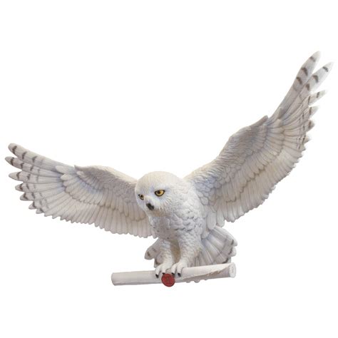 Buy The Noble Collection Harry Potter Hedwig Owl Post Wall Décor - 14in ...