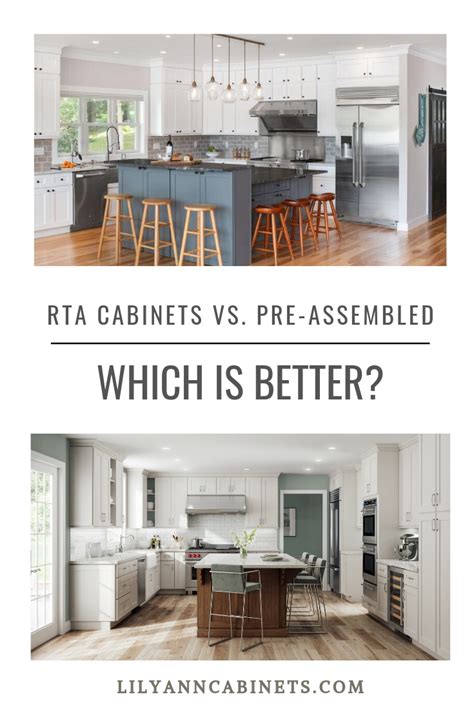 RTA Cabinets vs Pre-Assembled Cabinets: Which Is Better?