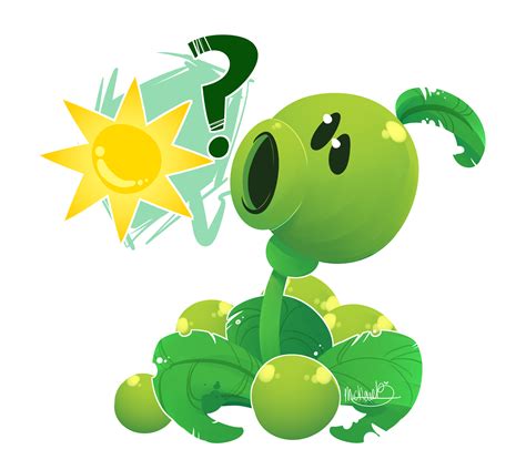 Pvz Peashooter Art