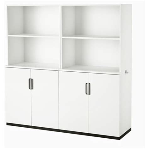 Ikea storage combination with doors, white 63x63 ", 18204.261414.66 ...