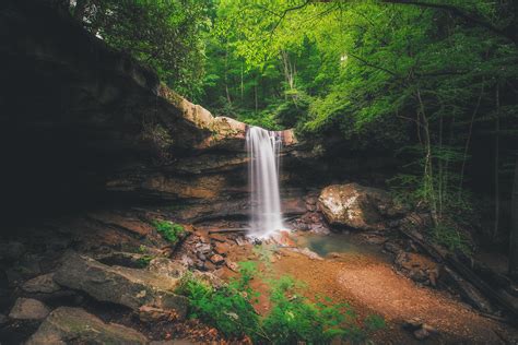 Cucumber Falls in the spring - Ohiopyle State Park - Various Prints