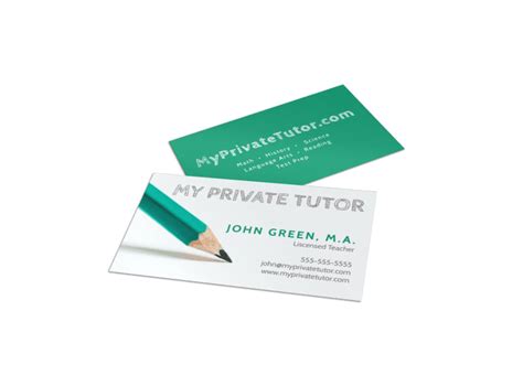 Education & Training Business Card Templates