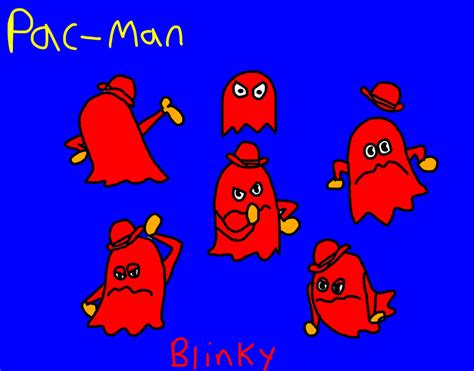 Pac-Man: Blinky by Garrettheyeti on DeviantArt