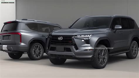 Redesigned 2025 Lexus LX 600 Gains New Attire, Albeit Only in ...