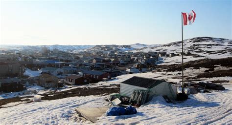 View of Iqaluit from Joamie Hill in Iqaluit, Nanuvut, Canada image - Free stock photo - Public ...