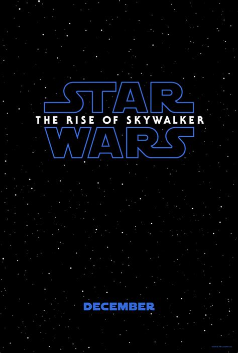 Star Wars: The Rise of Skywalker (2019) Poster #3 - Trailer Addict