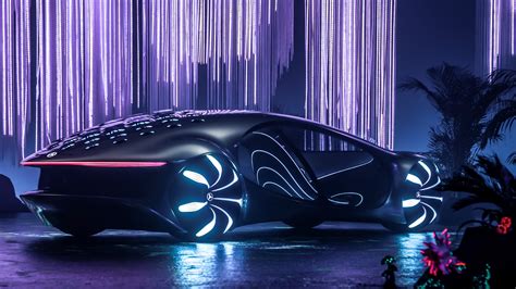 Mercedes Benz Vision AVTR 2020 Electric Car Wallpapers - Wallpaper Cave