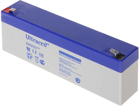 BATTERY 12V/2.4AH-UL ULTRACELL - Battery Capacity up to 9Ah - Delta