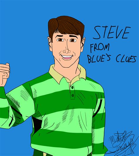 Steve from Blue's Clues by matiriani28 on DeviantArt