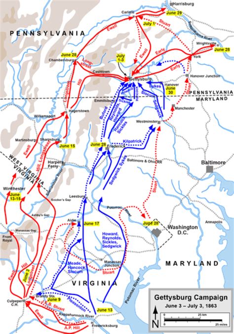 The American Civil War: Battle of Gettysburg - Owlcation