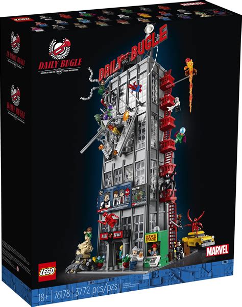 LEGO Marvel Daily Bugle (76178) Originally Had List of 60 Minifigures - The Brick Fan