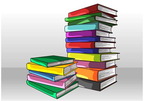 Stack of Books Vector - Download Free Vector Art, Stock Graphics & Images